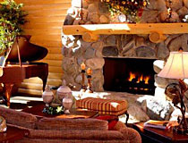 White Cedar Fireplace Mantel