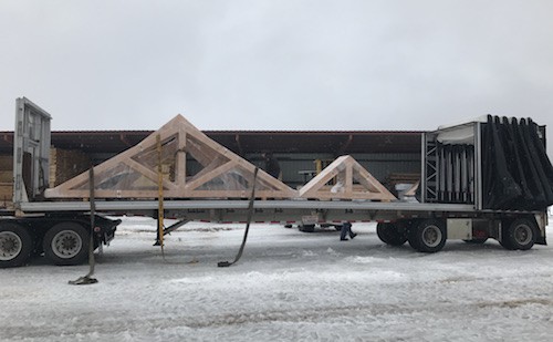 custom truss ready for shipment