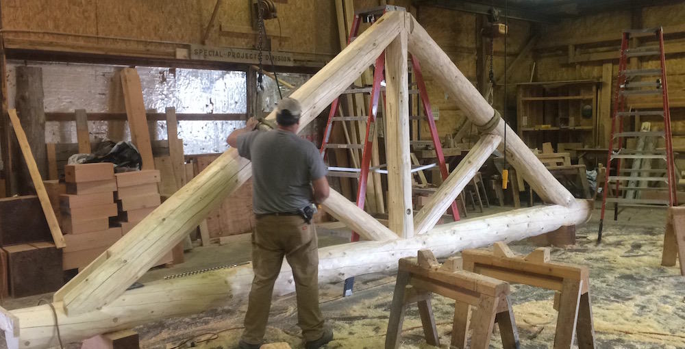 Heartwood Mills custom truss